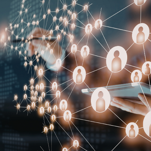 network of people showing talent mapping